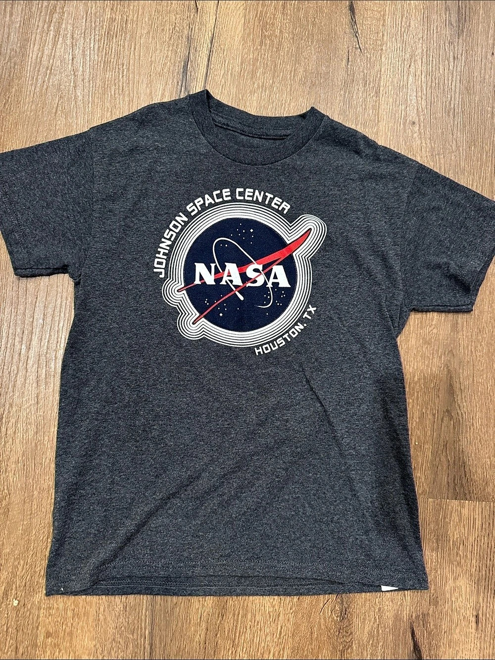 NASA Johnson Space Center graphic T-shirt in Gray